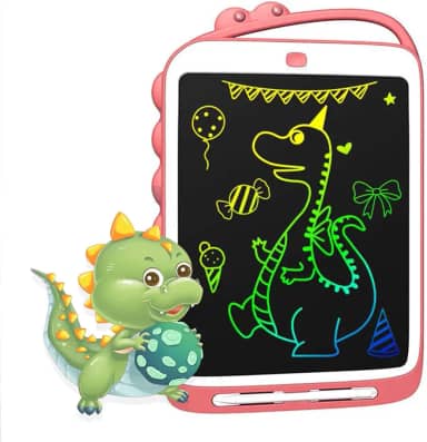 Tablet Lcd Para Escrita Infantil, Bloco De Desenho Rabiscos E Desenhos Meninos Meninas 2 A 6 Anos, 12,5" (32 Cm), Brinquedos Educativos Reutilizáveis Jogos, Presente Aniversário Crianças Peque