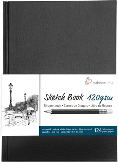 Caderno Desenho Sketch Book 120 g/m², A5, 62 fls