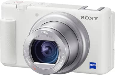 Sony Câmera digital ZV-1 para criadores de conteúdo, vlogging e YouTube com tela flip, microfone embutido, vídeo 4K HDR, tela sensível ao toque, transmissão de vídeo ao vivo, webcam, compacta