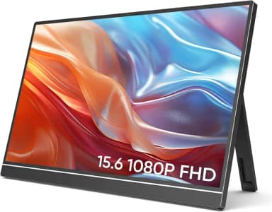 Monitor Portátil IPS Full HD 1080P 15.6' - Tela Secundária Ultra Fina - Para Laptop, MacBook, Switch e Consoles - Conectividade USB C e HDMI - Z1