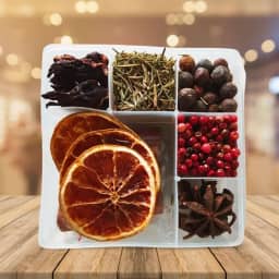 Kit Gin Grão Nativo 7 Especiarias Gin, Tonica e Chás