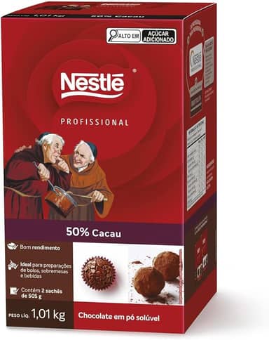 Chocolate em Pó 50% Cacau DOIS FRADES® 1kg