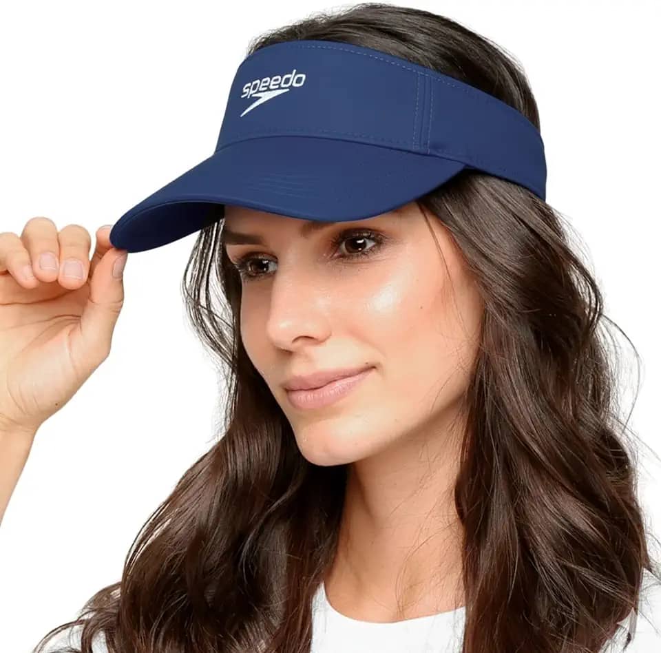Viseira Feminina Sport Regulável, Marinho, Único