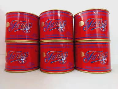 Manteiga Mineira com Sal, Kit 6 Latas, 500g Cada, Sem Corante e Sem Conservante