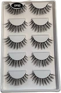 Le Vangee - 5 Pares de Cílios Profissional Para Atendimento | DF63