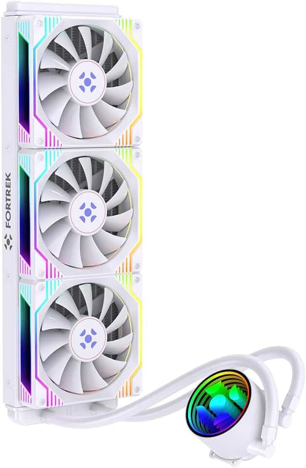 Water Cooler Fortrek Breezy 360 mm Fan Triplo Branco
