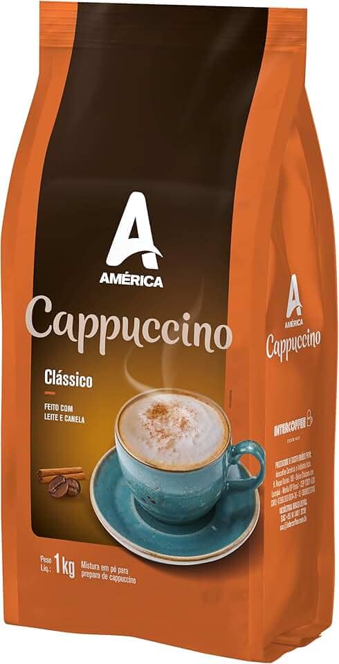 Cappuccino em Pó América Clássico 1 kg