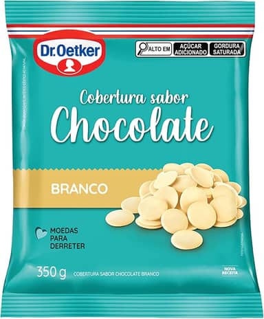Cob. Moedas Chocolate Branco