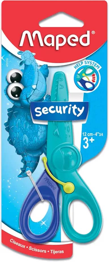 Tesoura, Maped, Escolar, Kidipulse Jacaré, 12Cm