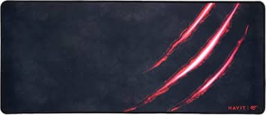 Havit Mouse Pad Grande 70 X 30 Cm Gamer, Hv-MP861, Movimento Suave e Preciso, Costurado, Preto