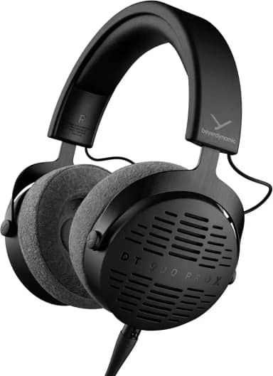 Fones de ouvido de estúdio abertos Beyerdynamic DT 900 PRO X com driver Stellar.45 para mixagem e masterização