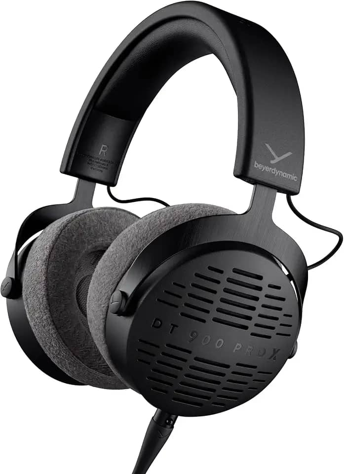 Fones de ouvido de estúdio abertos Beyerdynamic DT 900 PRO X com driver Stellar.45 para mixagem e masterização