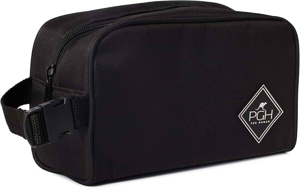 Lancheira Bolsa Térmica Adulto ou Infantil Pequena, PGH Snacker (Preto)