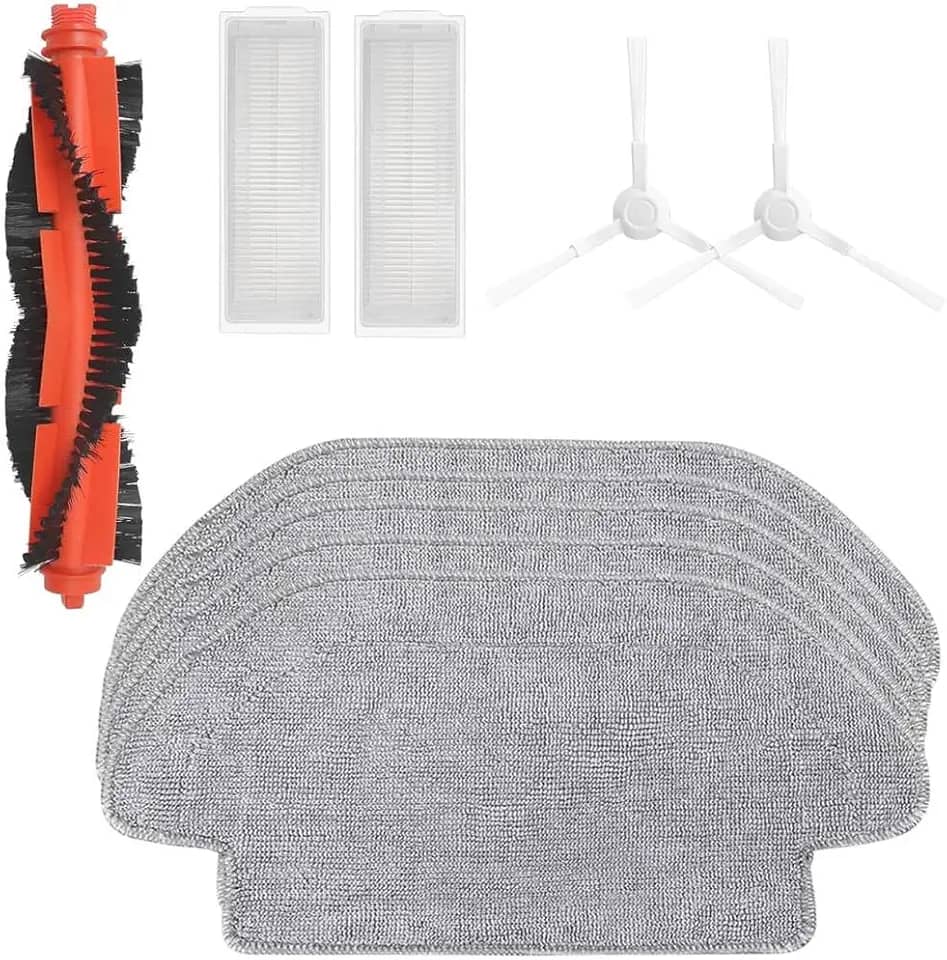 Kit Reposição com 10 Peças para o Aspirador Robo Compatível com Xiaomi S10