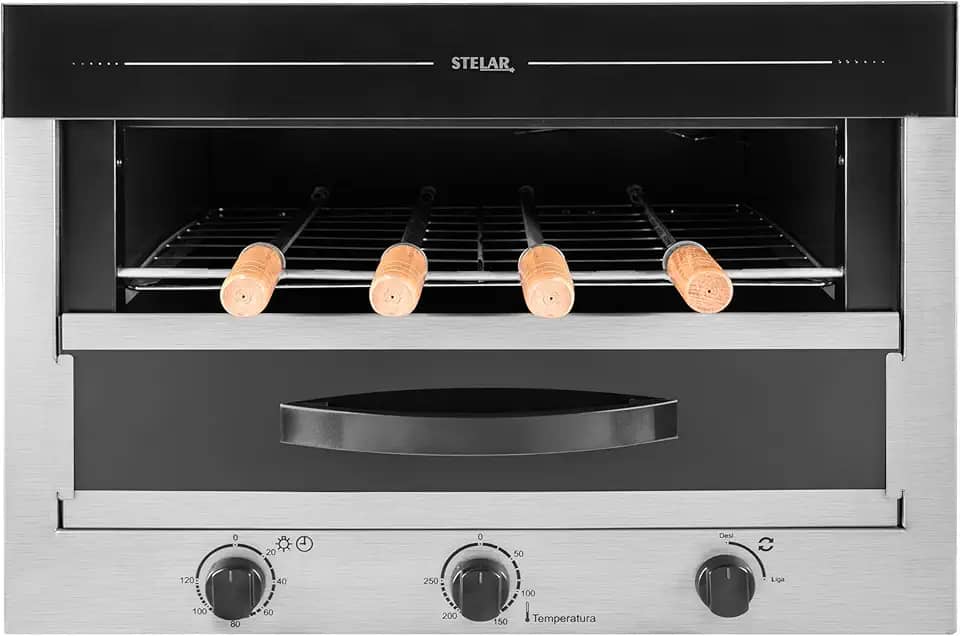 Stelar - Churrasqueira Elétrica De Embutir 4E Stelar 220V