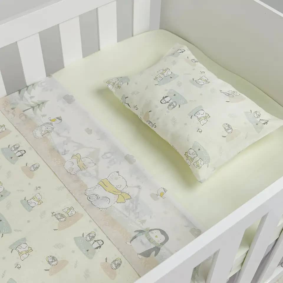 Jogo de berço Papi tamanho americano 03 peças