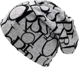 Gorro Beanie Touca Alexvyan Monte alto ABCD duplo Cachecol Unissex Inverno Tricô