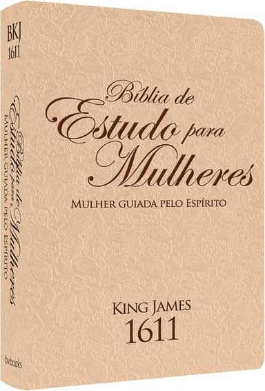 BÍBLIA DE ESTUDO-MULHERES GUIADAS PELO ESPÍRITO-ROSÈ PEACHMARROM