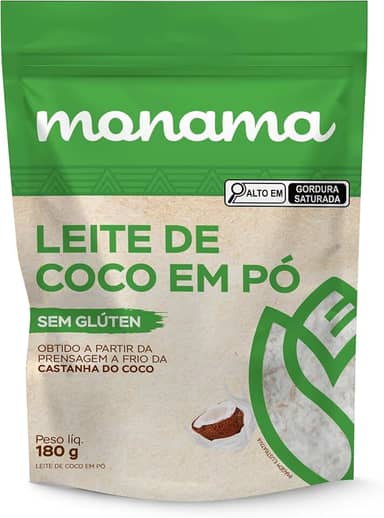 Leite de Coco em Pó Monama Vegano 180g