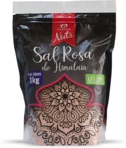 Sal Rosa do Himalaia Fino 1000g - Empório Nut's