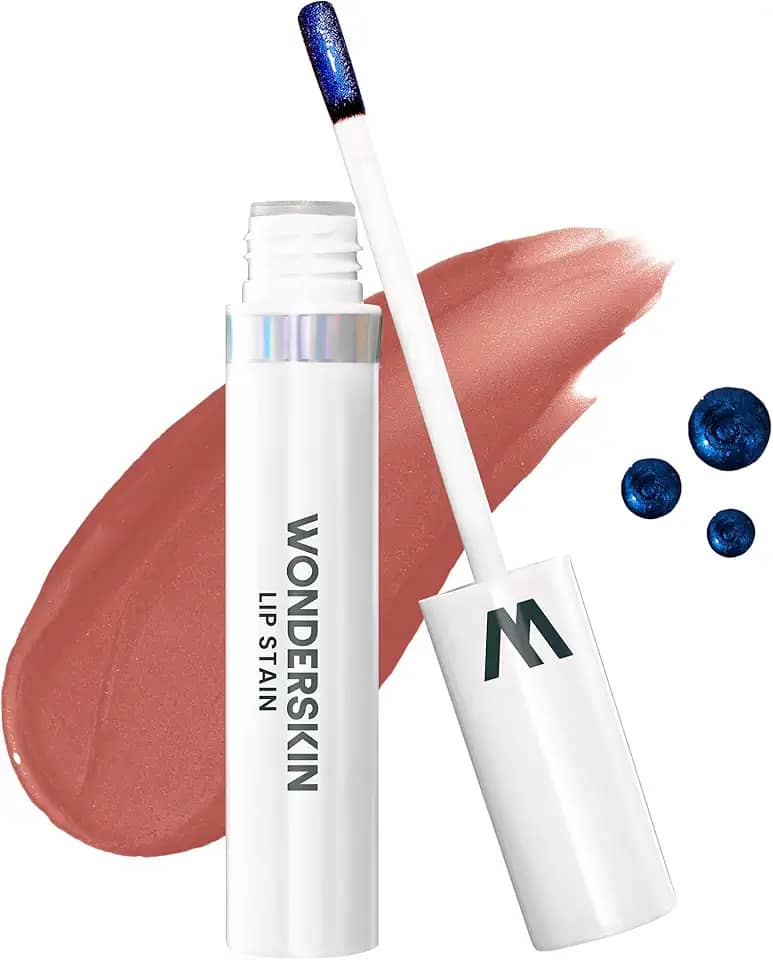 Wonderskin Wonder Blading Lip Stain Peel Off Masque - Batom Vermelho De Longa Duração, à Prova D'água E De Transferência, Acabamento Fosco Peel Off Lip Stain (Lovely Masque)