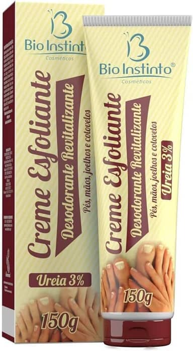 CREME ESFOLIANTE PARA OS PÉS E MÃOS BIO INSTINTO 150G