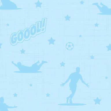 Papel de Parede Infantil Futebol Gol 2,70x0,57m