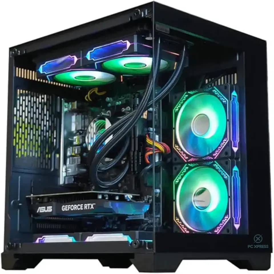 Pc Gamer Ryzen 5 5600 gt, Water Cooler 240 mm, 32 GB Ddr4, Nvme 1tb, Placa Mãe A520