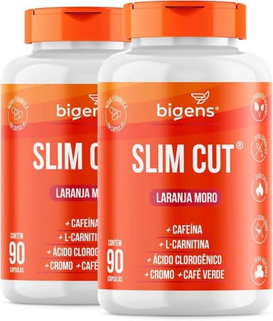 Laranja Moro (Morosil®), Cafeína, Café Verde, Cromo, Biogens, Kit 2x 90 Cápsulas