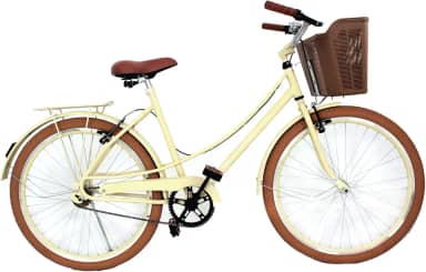 Bicicleta Vintage Retro Food Bike Antiga Ceci Linda (Creme)