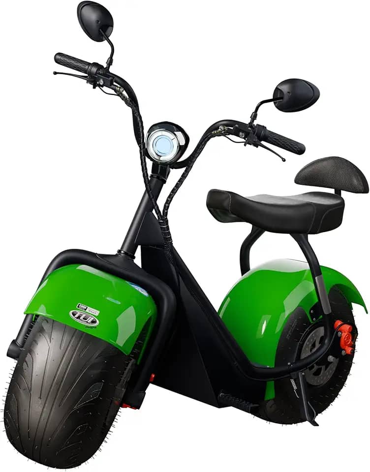 TUI MAIS - Equipamento Autopropelido Elétrico - 2 Lugares - 1000W (Verde)