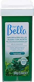 Cera Depilatória Refil Roll-On Algas e Menta Depil Bella 100 g