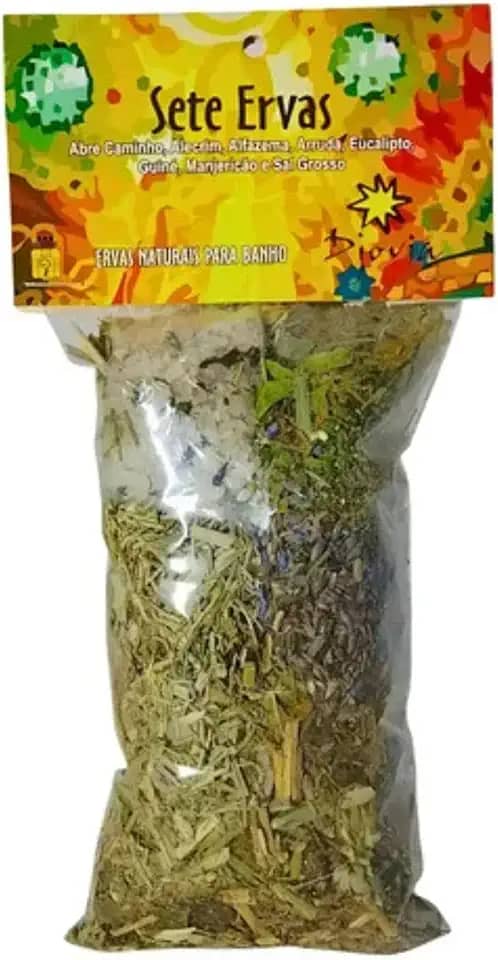 Spa Energético Em Casa: Escolha Seu Banho De Ervas(Sete 7 Ervas)