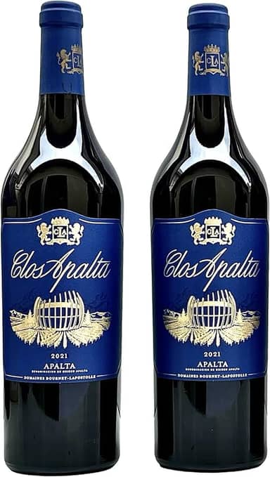 Vinho Chileno Clos Apalta Safra 2021-100 PONTOS | Kit com 2 Garrafas | Oferta