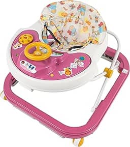 Styll Baby Andador Infantil Sonoro Softway Rosa