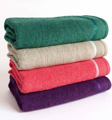 4 Toalhas De Banho Gigante Gramatura 500 G/m² Grossa Felpuda Eleganz (Multicolorido)