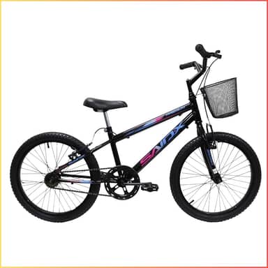 Bicicleta Aro 20 Infantil Saidx Premium Bike Freios V Brake Aro em Alumínio Feminina e Masculina