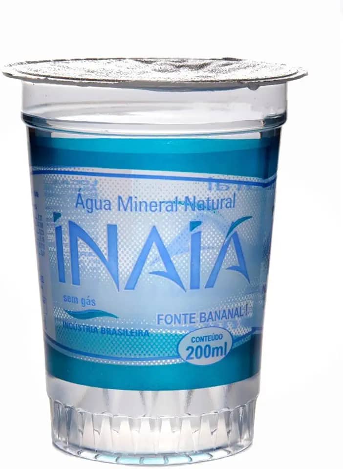 Água mineral Inaiá copo 200 ml - Pack com 48 copos