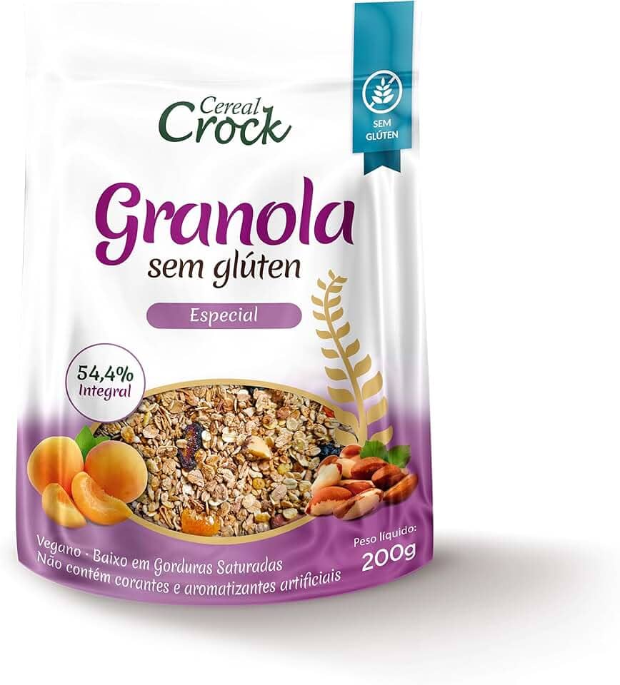 Granola Especial (Com Aveia sem Glúten) Cereal Crock 200g