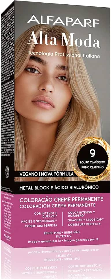 Alta Moda Tinta 9 Loiro Clarissimo