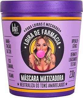 Loira de Farmácia Máscara Matizadora 230g , Lola Cosmetics