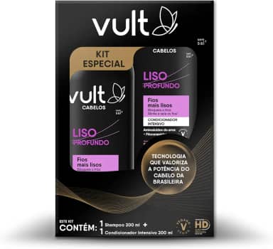VULT PROMOPACK SHAMPOO E CONDICIONADOR LISO PROFUNDO 2x200ml