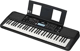 Yamaha, Teclado Arranjador Yamaha PSR-E383 Teclas Sensitivas e Fonte