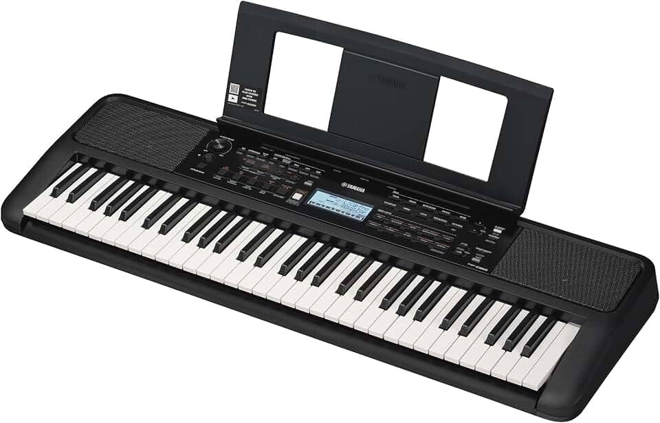 Yamaha, Teclado Arranjador Yamaha PSR-E383 Teclas Sensitivas e Fonte