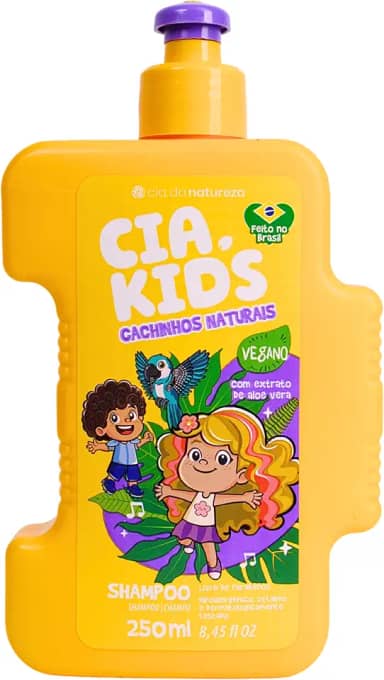 Cia Da Natureza - Shampoo Cia Da Natureza 250Ml Cia Kids Cachinhos Naturais