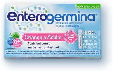 Probiótico Enterogermina 10 Frascos de 5ml