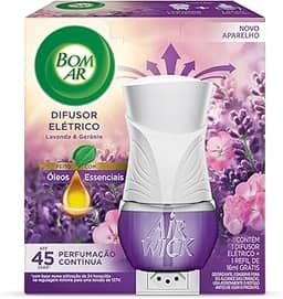 Bom Ar Difusor Elétrico Lavanda e Gerânio Aparelho + Refil 16ml