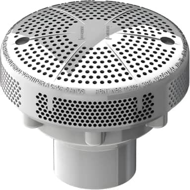 Ralo Dreno De Fundo Piscina Fibra Ou Alvenaria 50mm Sodramar