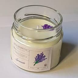 Vela Aromática Perfumada Aroma de Lavanda Francesa - 150g