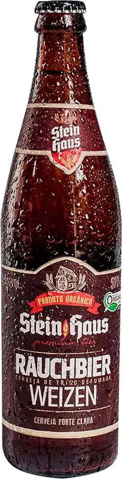 Stein Haus Cerveja Steinhaus Weizen Rauchbier Garrafa 500Ml 1Un
